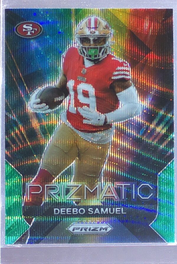 2023 Prizm Deebo Samuel #17 49ers Prizmatic Prizms Green