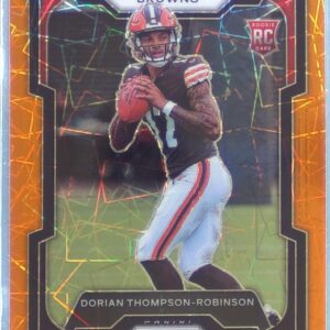 2023 Prizm Dorian Thompson-Robinson Lazer RC #322 Browns