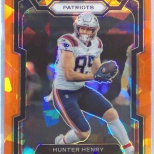 2023 Prizm Hunter Henry Orange Ice #201 Patriots