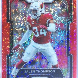 2023 Prizm Jalen Thompson Red Sparkle #8 Cardinals