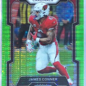 2023 Prizm James Conner Neon Green Pulsar #5 Cardinals
