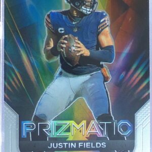 2023 Prizm Justin Fields #3 Bears Prizmatic