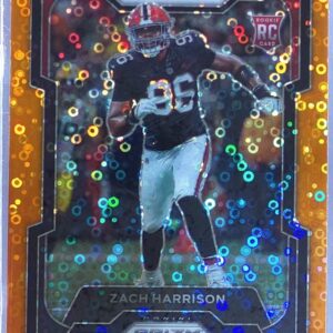 2023 Prizm Zach Harrison Orange Disco RC #306 Falcons