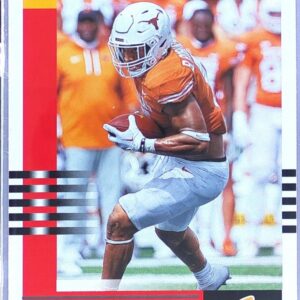 2023 Score Bijan Robinson RC #5 Longhorns 2003 Throwback Rookies