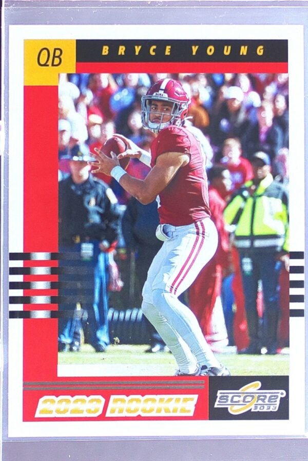 2023 Score Bryce Young RC #1 Tide 2003 Throwback Rookies