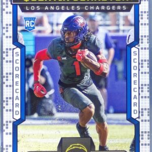 2023 Score Quentin Johnston Scorecard RC #345 Chargers