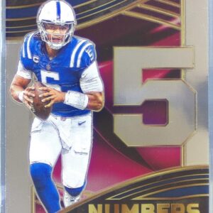 2023 Select Anthony Richardson RC #NMB-ARI Colts Select Numbers