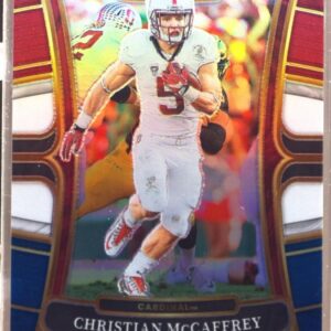 2023 Select Draft Picks Christian McCaffrey Tri Color Prizm /199 #41 Cardinal