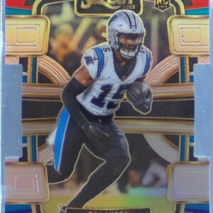 2023 Select Jonathan Mingo Red and Blue Prizms Die Cuts RC #16 Panthers