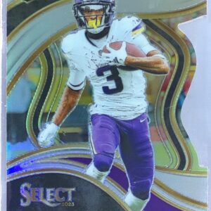 2023 Select Jordan Addison Silver Prizms RC #254 Vikings