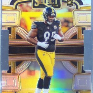 2023 Select Keeanu Benton Silver Prizms Die Cuts RC #84 Steelers