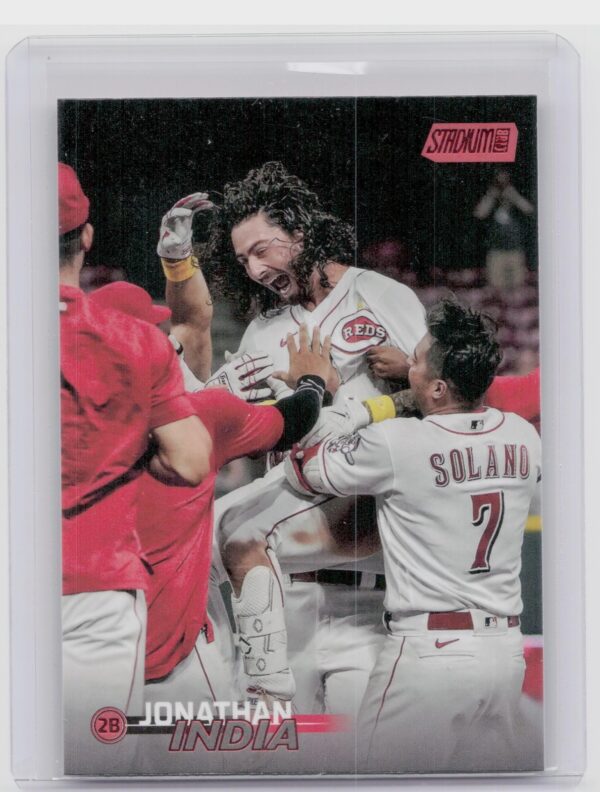 2023 Stadium Club Jonathan India #161 Reds