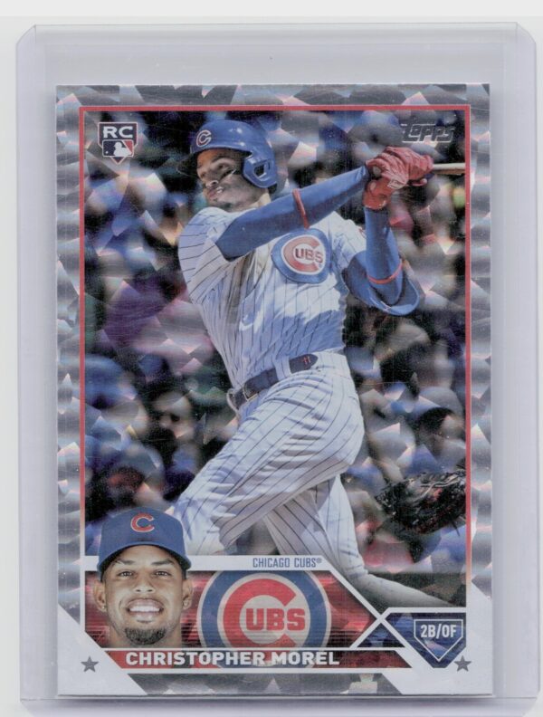 2023 Topps Christopher Morel Silver Pattern Foilboard #308 Cubs