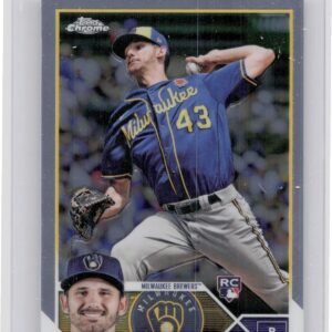 2023 Topps Chrome Ethan Small RC #46 Brewers