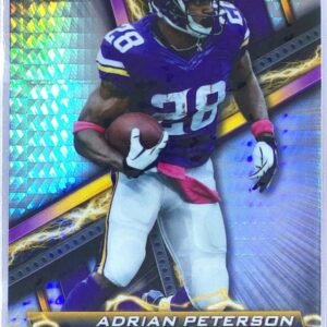 2023 Topps Composite Adrian Peterson Resurgence Prism Refractor #84 Vikings