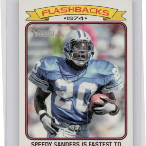 2023 Topps Composite Barry Sanders #FF-11 Lions Football Flashbacks