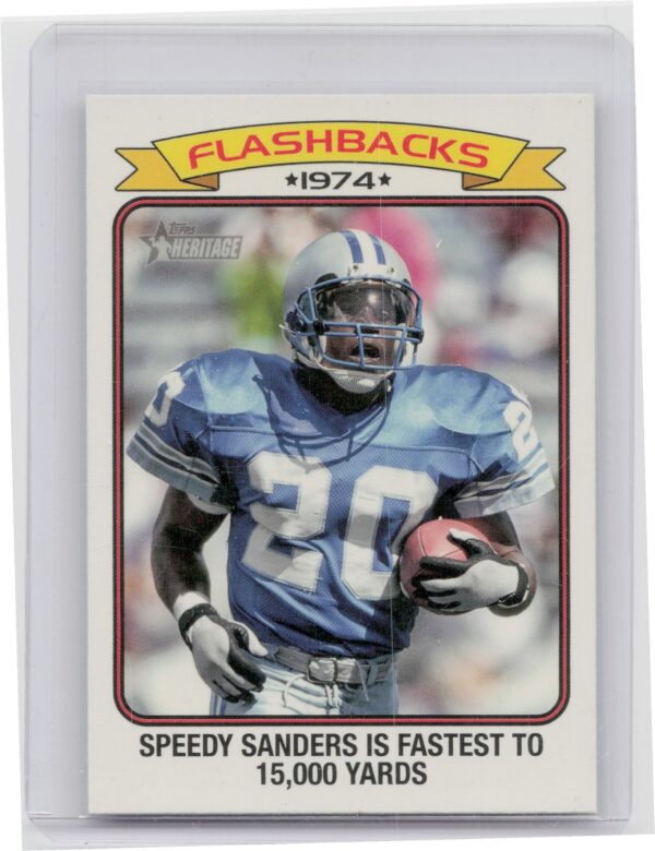 2023 Topps Composite Barry Sanders #FF-11 Lions Football Flashbacks