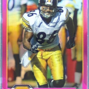2023 Topps Composite Hines Ward Topps Chrome Pink Refractor #8 Steelers