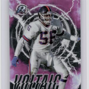 2023 Topps Composite Lawrence Taylor #RV-20 Giants Resurgence Voltaic Pink Ref