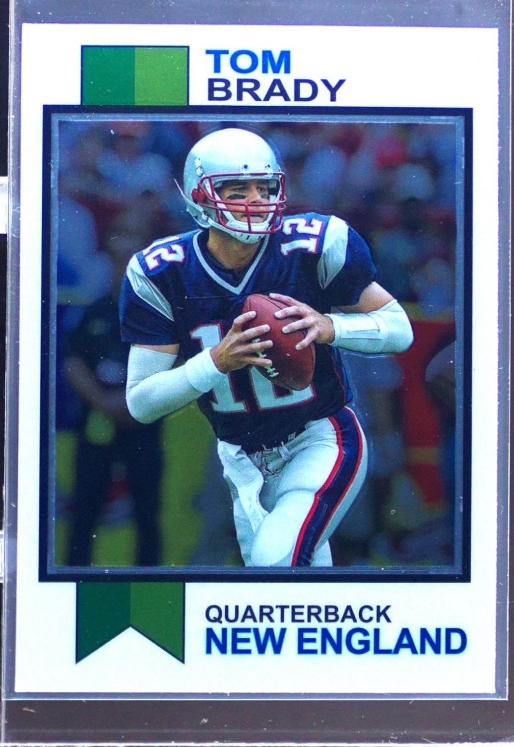 2023 Topps Composite Tom Brady #1973-18 Patriots 1973 Topps Football