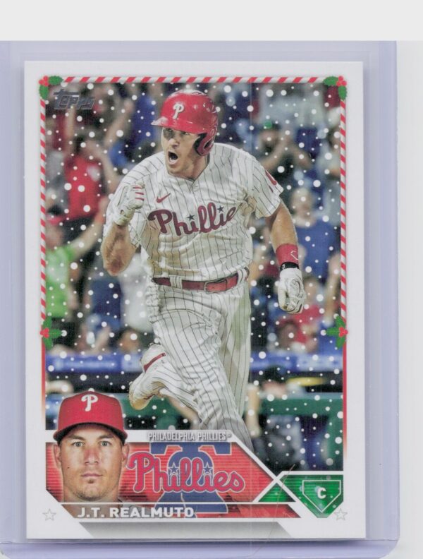 2023 Topps Holiday J.T. Realmuto #H146 Phillies