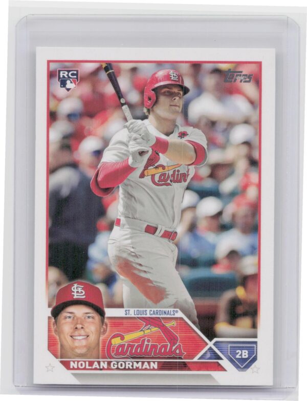 2023 Topps Nolan Gorman Rookie RC #192 Cardinals