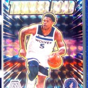 2024-25 Mosaic Anthony Edwards #4 Timberwolves Thunder Road Mosaic