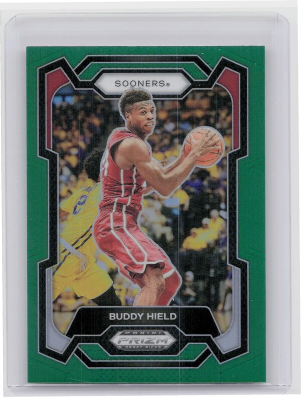 2024-25 Panini Prizm Draft Picks Buddy Hield Prizms Green #12 Sooners