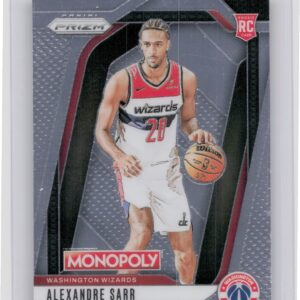2024-25 Panini Prizm Monopoly Alexandre Sarr RC 86 Wizards