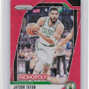 2024-25 Panini Prizm Monopoly Jayson Tatum Red Prizms #16 Celtics