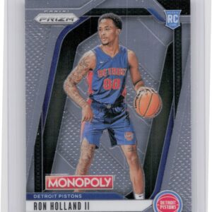 2024-25 Panini Prizm Monopoly Ron Holland II RC 66 Pistons