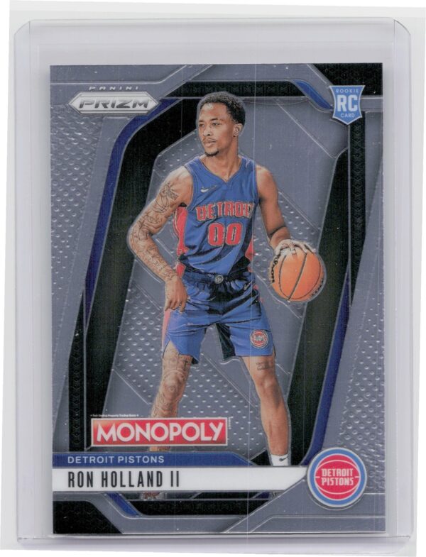 2024-25 Panini Prizm Monopoly Ron Holland II RC 66 Pistons