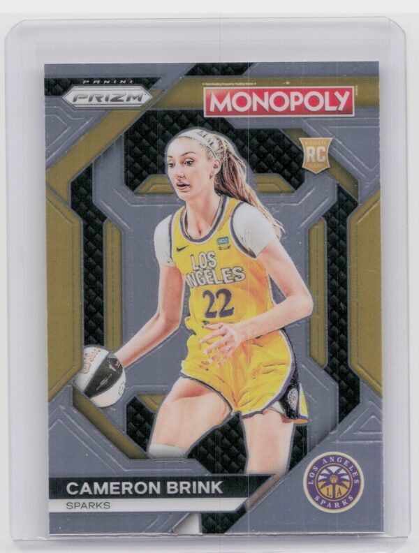 2024-25 Panini Prizm Monopoly WNBA Cameron Brink RC WNBA6 Sparks All Star