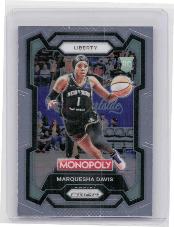 2024-25 Panini Prizm Monopoly WNBA Marquesha Davis RC 42 Liberty