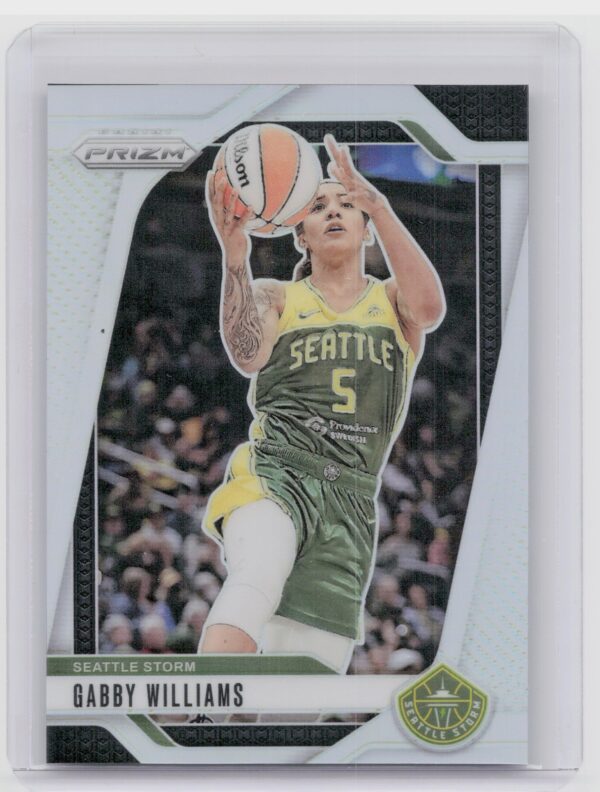 2024-25 Panini Prizm WNBA Gabby Williams Silver Prizms #55 Storm