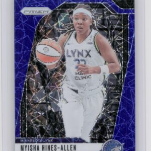 2024-25 Panini Prizm WNBA Myisha Hines-Allen Blue Velocity Prizms #20 Lynx