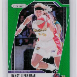 2024-25 Panini Prizm WNBA Nancy Lieberman Green Prizms #139 Mercury
