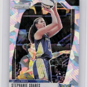 2024-25 Panini Prizm WNBA Stephanie Soares Ice Prizms #47 Wings
