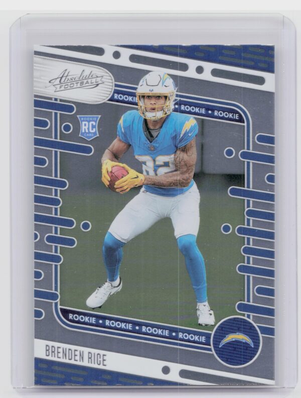 2024 Absolute Brenden Rice RC 199 Chargers