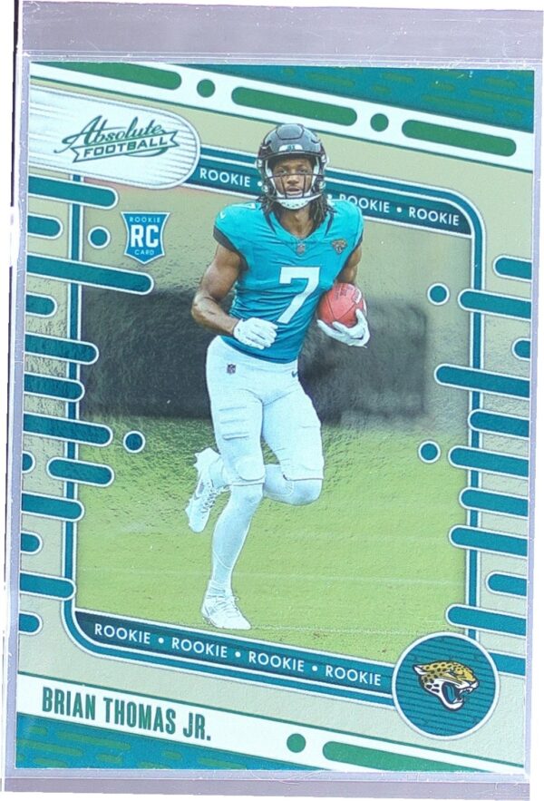 2024 Absolute Brian Thomas Jr. RC Green 123 Jaguars