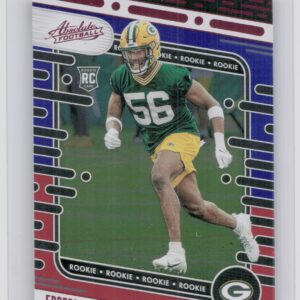 2024 Absolute Edgerrin Cooper Red and Blue RC 145 Packers