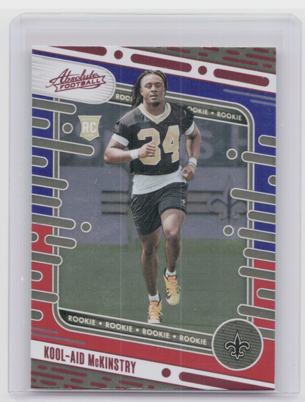 2024 Absolute Kool-Aid McKinstry Red and Blue RC 141 Saints