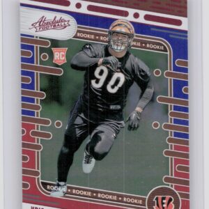 2024 Absolute Kris Jenkins Red and Blue RC 149 Bengals