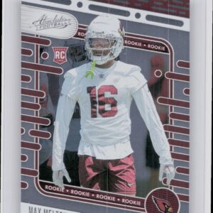 2024 Absolute Max Melton Red and Blue RC 143 Cardinals