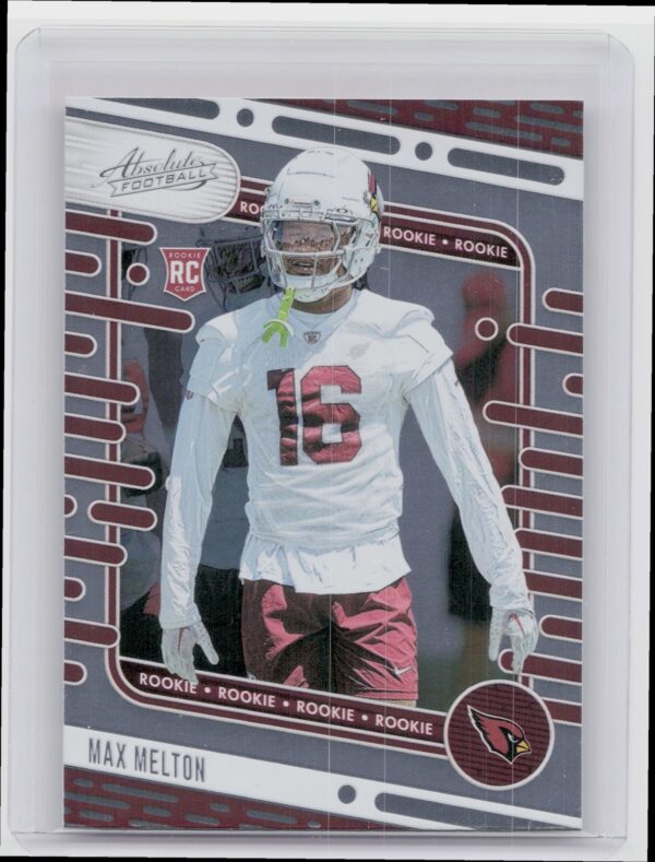 2024 Absolute Max Melton Red and Blue RC 143 Cardinals