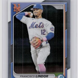2024 Bowman Chrome Francisco Lindor #35 Mets
