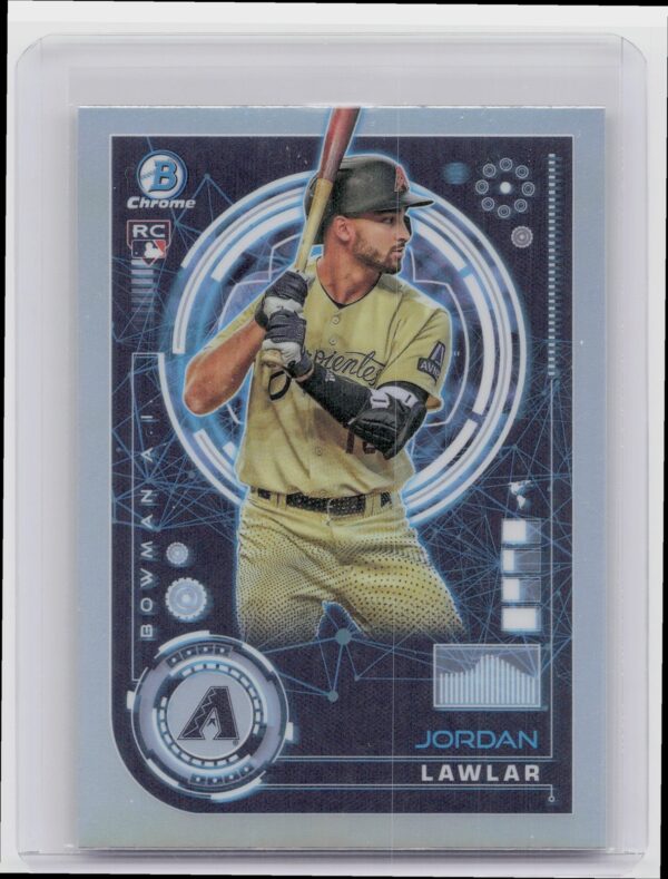 2024 Bowman Jordan Lawlar RC #BAI-5 Diamondbacks Bowman A.I.