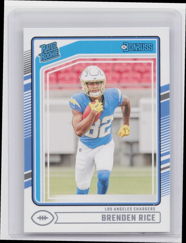 2024 Donruss Brenden Rice RC 382 Chargers