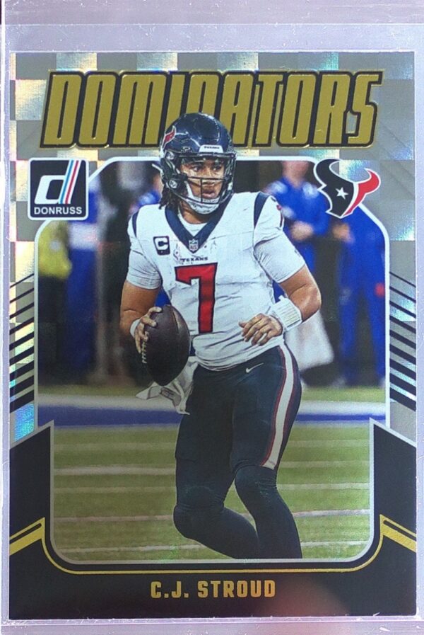 2024 Donruss C.J. Stroud 11 Texans Dominators