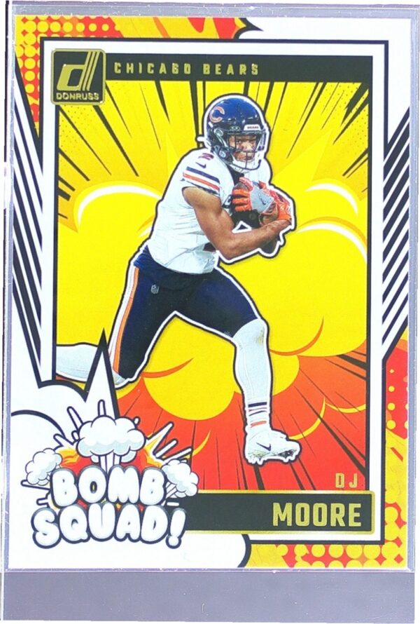 2024 Donruss D.J. Moore #23 Bears Bomb Squad